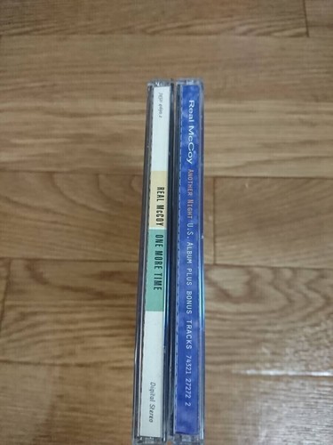 REAL McCCOY CD SET x2  【Another Night】【one more time】 Album set（Used item）Ｓ07956 - Picture 2 of 3
