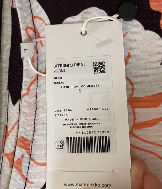 Marimekko Pieni Peoni Dress Size S | eBay