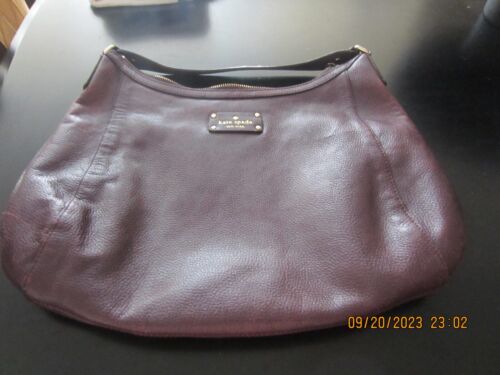 KATE SPADE New York Cobble Hill Medium Ella Handbag Plum VGUC - Picture 5 of 5