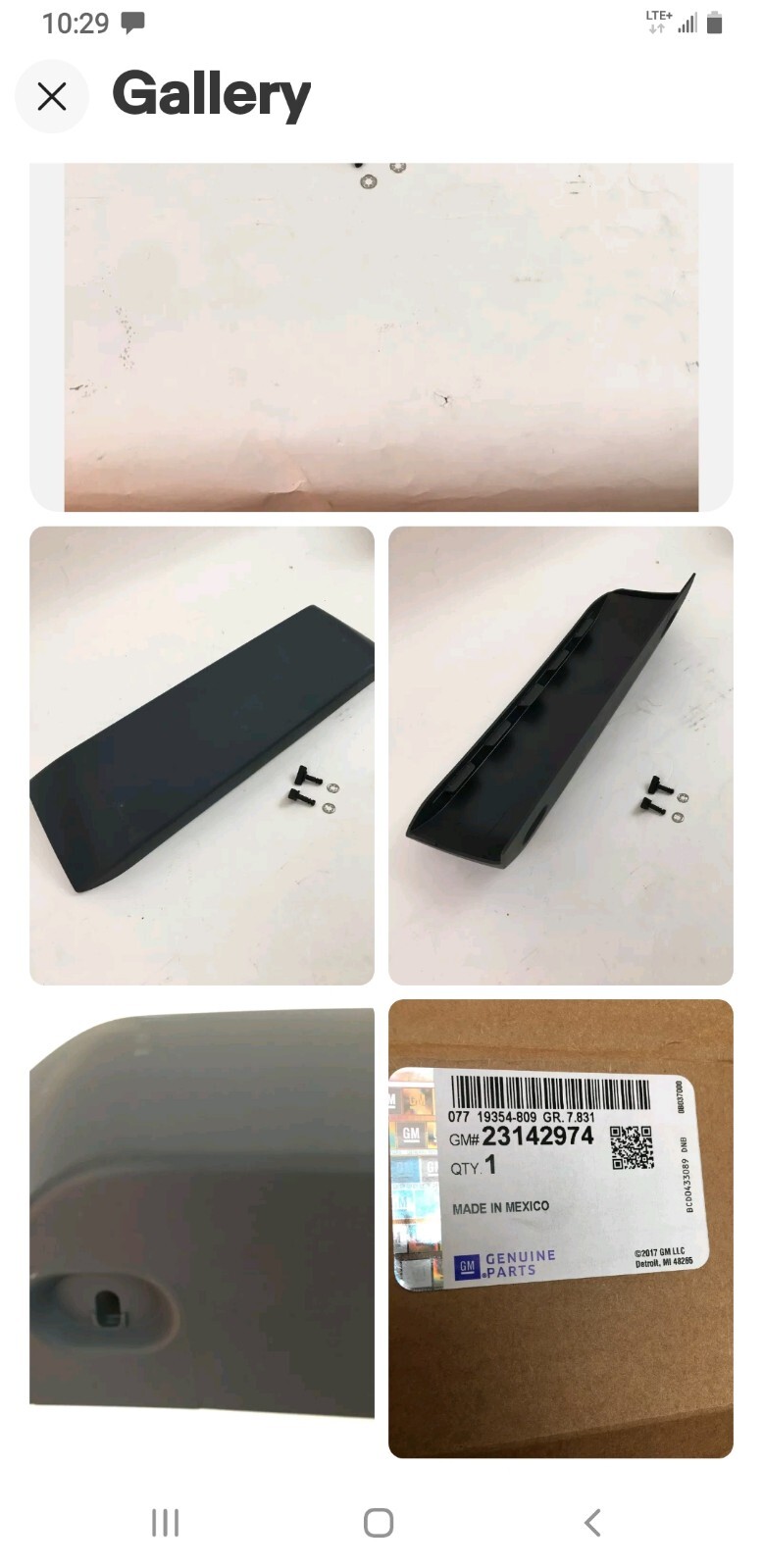 20152020 GMC Yukon Yukon XL Trailer Hitch Cover 23142974 Unpainted OEM