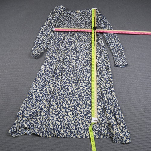 Kachel Womens Dress 16 or XL Floral A-Line Fit & Flare Long Sleeve Summer - Picture 3 of 9
