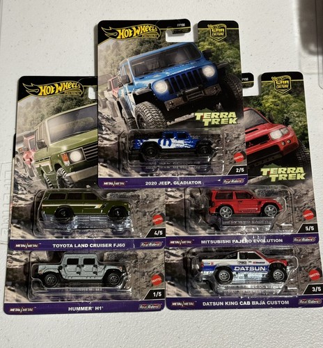 Hot Wheels 2024 Car Culture Terra Trek Premium Set Of 5 Cars  - Picture 1 of 7
