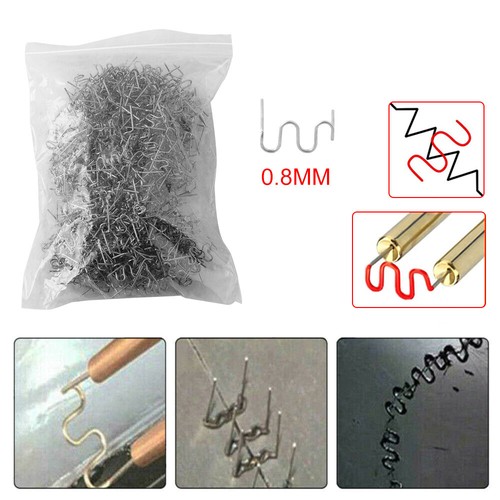 1000x 0.8mm Hot Staples Auto Kunststoff Reparatur Schweißen Schweißgerät Klammer - Bild 14 von 16