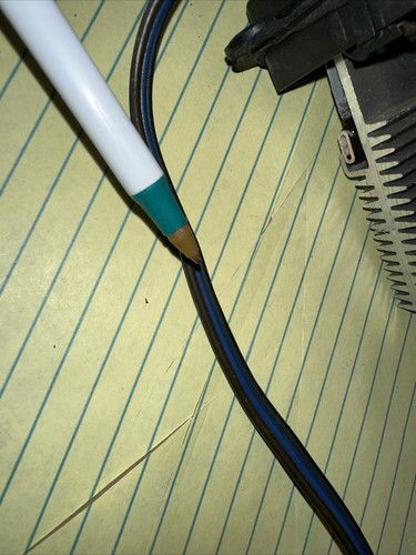 1982-1985 Cadillac Seville Eldorado HEATER AC *3 wire ground blower fan resistor - Picture 2 of 7