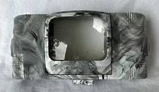 Vintage Arrow-View 35mm Slide Viewer Black White Marbled Finish Adjustable