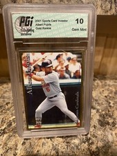 2001 Sports Card Investor Albert Pujols Gold Rookie PGI 10
