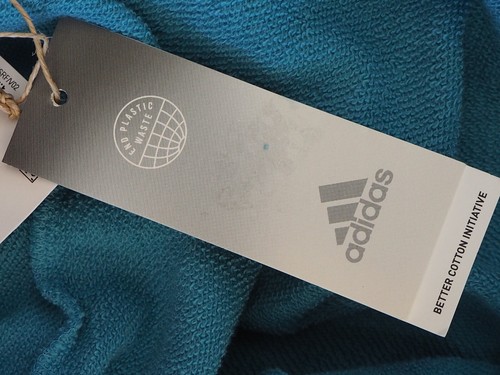 Adidas Blue Essentials French Terry Shorts Drawstring Elastic Waist Sz 3X NWT - Picture 8 of 9