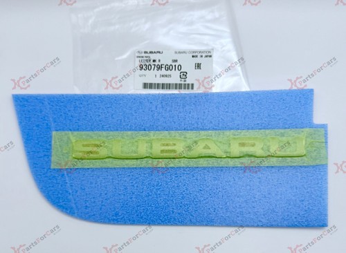 OEM 2008-2011 Subaru Impreza WRX STi Rear Emblem Letter Nameplate NEW 93079FG010 - Picture 2 of 4