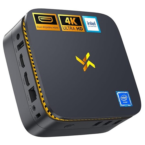 Huidun H30 Mini PC Intel N150 16GB DDR4 512GB/Max 2TB Win 11pro MINI Computer 4k