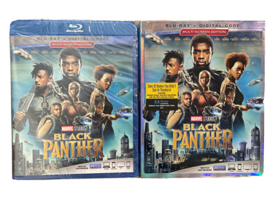 Black Panther (Blu-ray, 2018) **BRAND NEW**INCLUDES