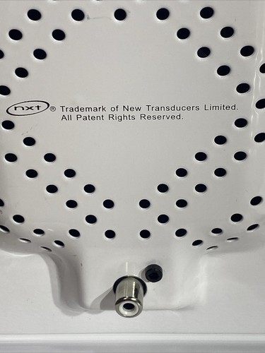 PAR DE Altavoces de Escritorio NXT de Metal de Estantería de Panel Plano de 9" X 5.5” PROBADOS - Imagen 5 de 11