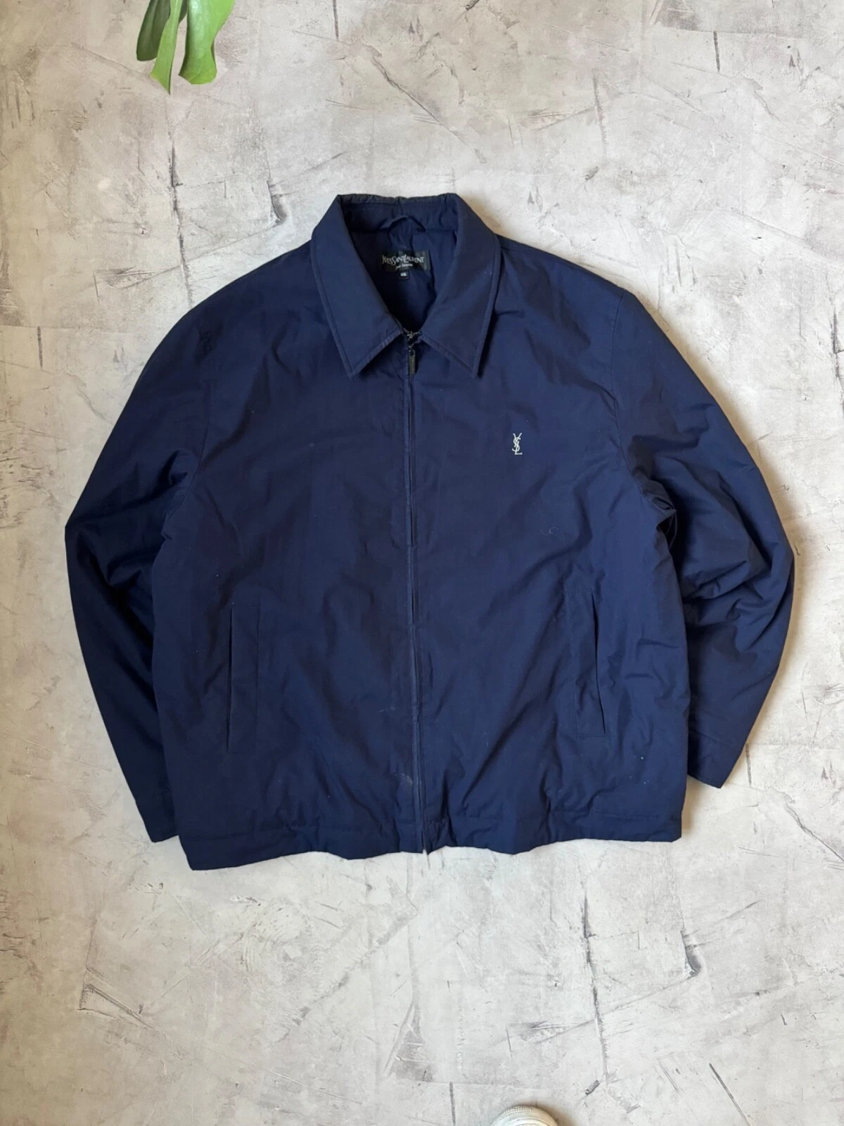 SAINT LAURENT (YSL) Giacca Harrington Yves Saint Laurent vintage isolata