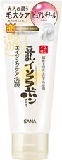SANA [ Nameraka Honpo WR Cleansing Wash N Anti-aging 150g ] Facial cleanser
