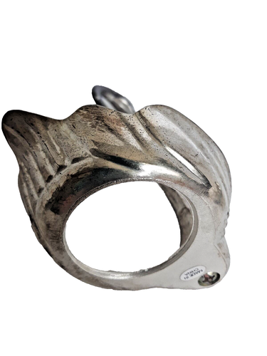 Silver Plated Swan with Clear Glass Condiment Dish - Bild 4 von 8