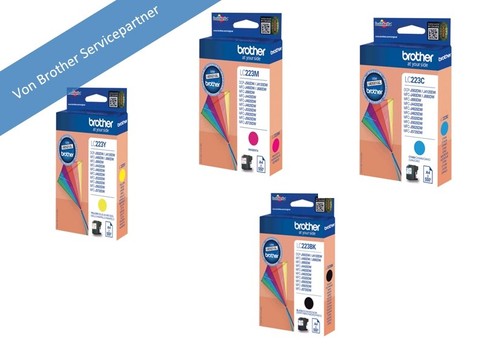 Brother LC223 VALBPDR 4 farben Tinte LC-223 für 4120 4420 4620 4625 für 550 S - Bild 1 von 5