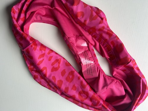 Layne Bryant Swim Bottoms Plus Size 16 Pink and Red Cheetah/Leopard Design - Picture 4 of 6