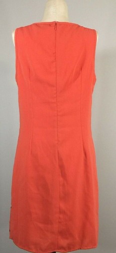 NEW Ya Los Angeles Dress M Womens Laser Cut Out Overlay Lined Sleeveless Shift - Picture 9 of 9