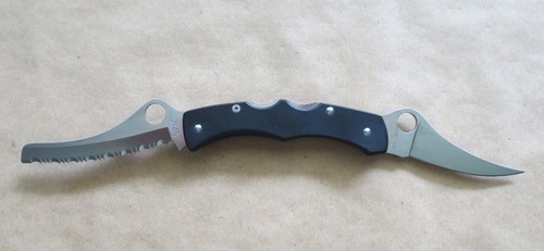 Spyderco C44 DYAD Knife Folder ATS-55 Seki Japan Made