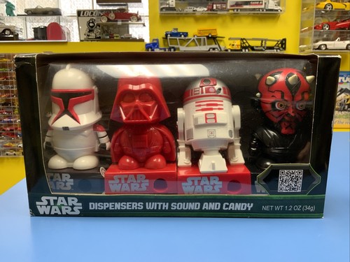 Star Wars Süßigkeitenspender mit Süßigkeiten und Sound 4er Pack - Bild 5 von 5
