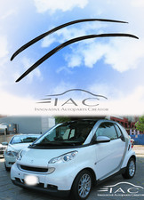 For Smart Fortwo 07-14 W451 Window Visor Vent Sun Shade Rain Guard Door Visor