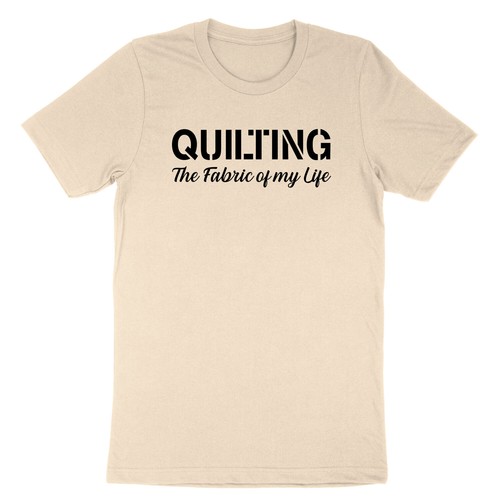 Quilt T-Shirt Quilter Tee Der Stoff meines Lebens Shirt Geschenk für Quiltliebhaber - Bild 19 von 22