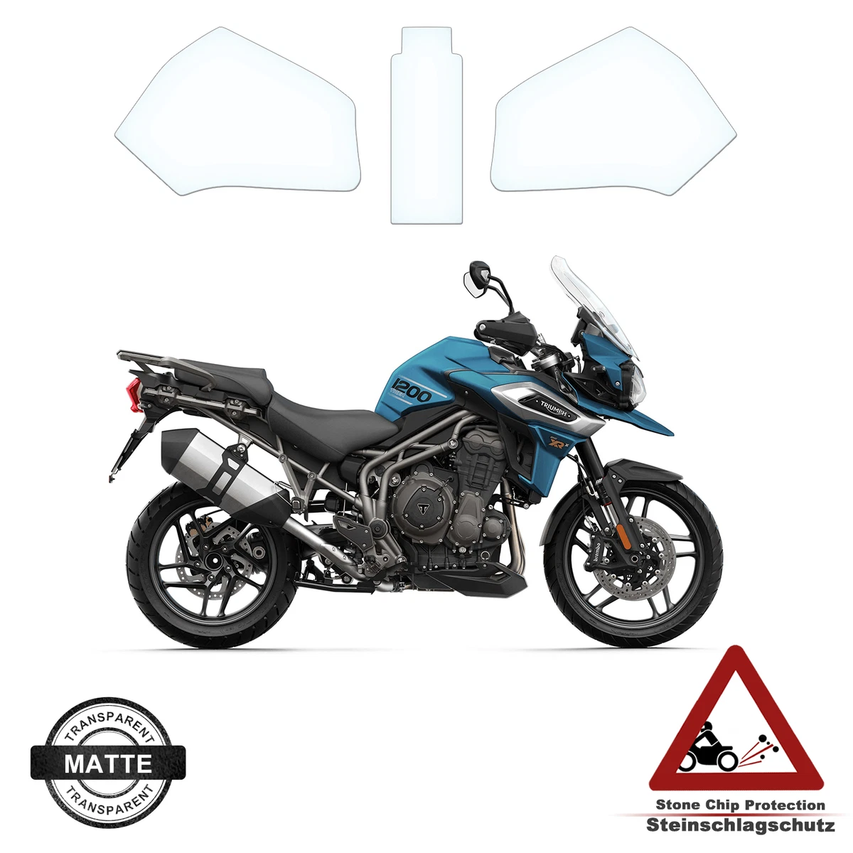 Tankschutzfolie passend f r Triumph Tiger 1200 XRx Low matt eBay
