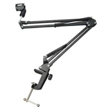 Mic Microphone Suspension Boom Scissor Arm Stand Holder for Studio Broadcast