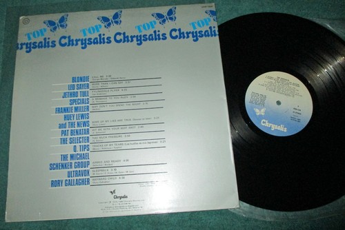 Blondie TOP CHRYSALIS 1980 SPAIN 12" NEAR MINT Ultravox Pat Benatar Huey Lewis - Picture 2 of 4