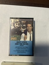 Huey Lewis and The News Sports 1983 Chrysalis Records Cassette Tape Vintage 80s