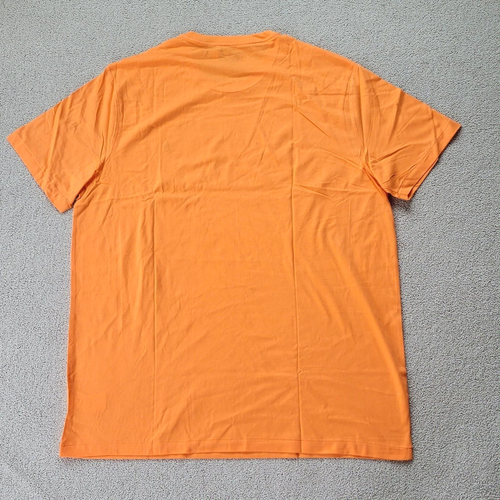 Polo Ralph Lauren Men Orange T Shirt Short Sleeve Crew Neck Tee 2XLT New - Picture 2 of 6