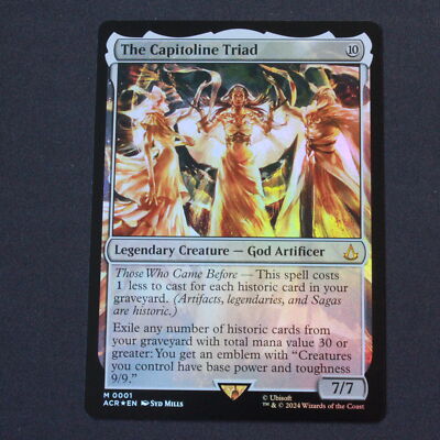 Magic The Gathering Assassin's Creed Mythic Rare The Capitoline Triad #1