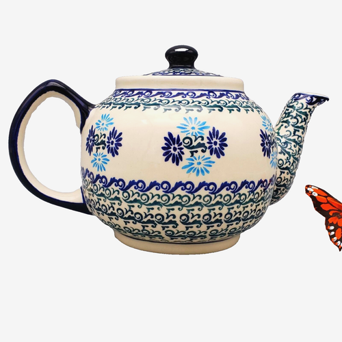 Boleslawiec Pottery Teapot - Picture 6 of 11