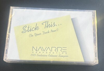 NEW Cassette Sampler Phunke Assfalt New Age Kitaro Sealed Navarre Demo RARE 1995