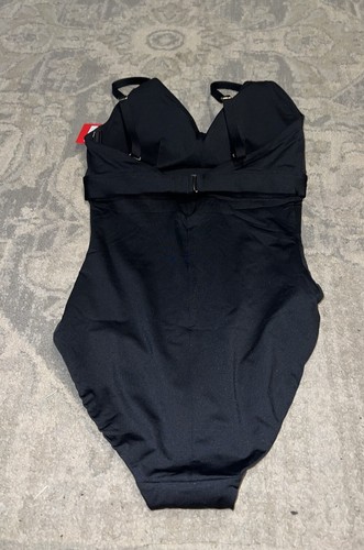 New Spanx Swimsuit Womens Classic Swim One Piece Black 50129R Size XS - Picture 2 of 7