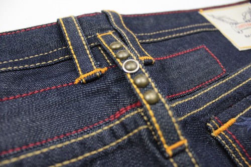 Robin's Jean Multy Color Thread Flap - Men's Size 40 - Picture 6 of 12