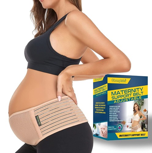 Pregnancy Belly Band Maternity Belt Back Support Abdominal Binder Back BraceBNEW - Picture 4 of 5