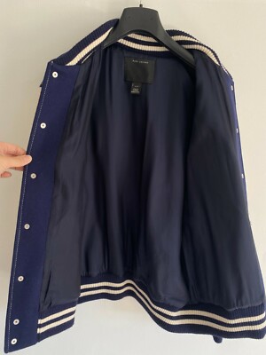 MARC JACOBS ランウェイ　ジャケット Marc Jacobs Runway Collection Rainbow Varsity Bomber Jacket