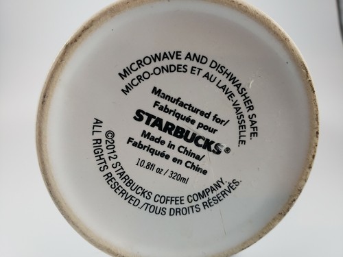 Starbucks - Taza de café de 10 oz bombillas de adorno rojo de vacaciones de Navidad 2012 - Imagen 8 de 8