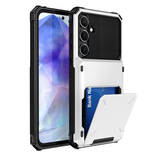 For Samsung Galaxy A15 A25 A35 A14 A54 Shockproof Card Holder Wallet Case Cover - Bild 13 von 19