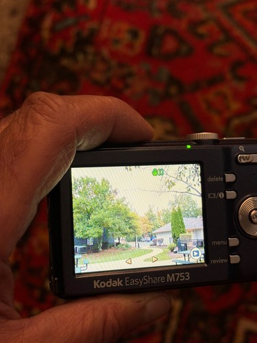 Kodak Easy Share M753-NAVY BLUE-7.0 MP-Digital Camera-SD Card-& Charger-Mint - Picture 12 of 18
