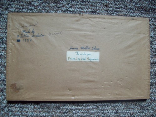 1928 Cross Stitched Sampler "Give us this day our daily bread" by 10yo - Bild 3 von 4