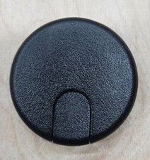 LOT OF 4 BG3 FLIP TOP GROMMET SET 1-1/2" W/ CAP BLACK PLASTIC
