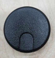 LOT OF 4 BG3 FLIP TOP GROMMET SET 1-1/2" W/ CAP BLACK PLASTIC