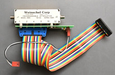 Weinschel Model 6050 Programmable Step Attenuator 0-63dB 12VDC SMA w/ Driver
