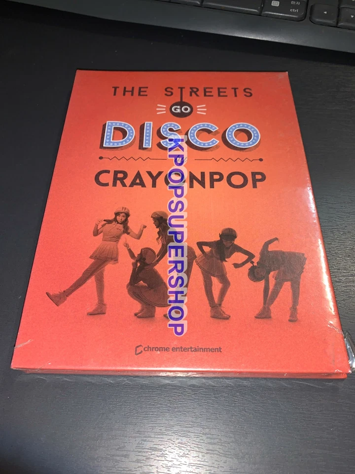 Crayon Pop Mini Album The Streets Go Disco CD Photobook New Sealed Rare OOP - Image 2 of 4