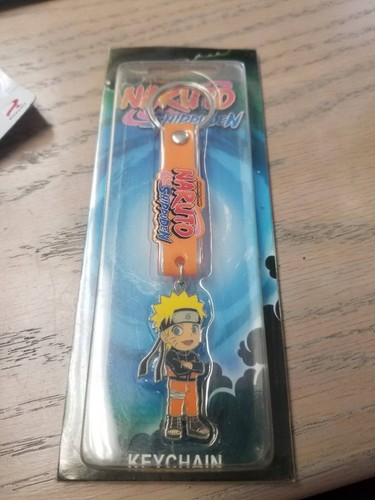 Naruto Shippuden Chibi SD Naruto Leaf Village Metal Key Chain Licensed Official - Picture 1 of 2