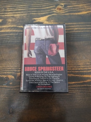 Bruce Springsteen Born in the USA Cassette Tape 1984 Columbia Records - Picture 1 of 3
