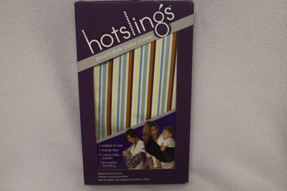 PORTABEBÉS HOTSLINGS ORIGINAL - RAYAS TALLA 5  Foto 2 de 3