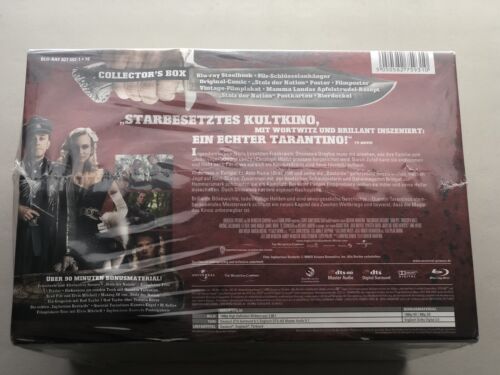 Inglourious Basterds (2010) Blu-ray, R2, Limited box, DE Amaz0n Exclusive OOP - Picture 2 of 10