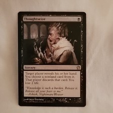 MTG Magic the Gathering Thoughtseize (107/260) Theros Never Played